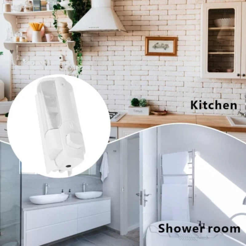 Liquid Soap Dispenser in White 350ml | Durable ABS Plastic