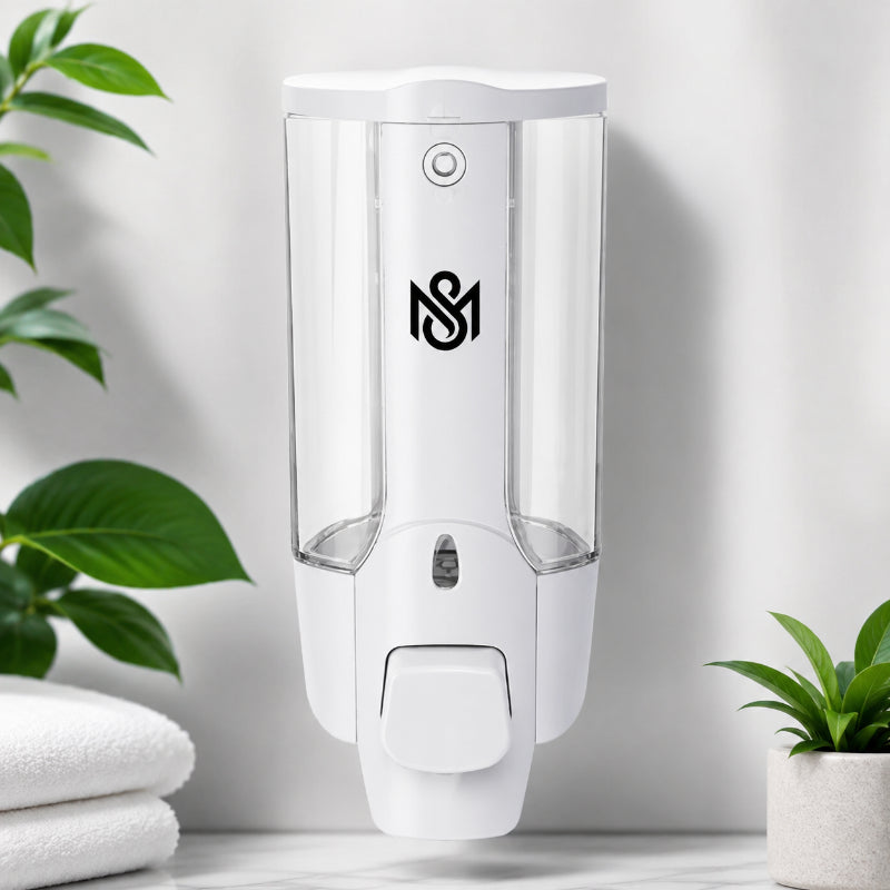Liquid Soap Dispenser in White 350ml | Durable ABS Plastic