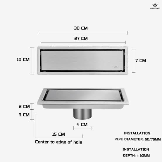 Floor Drain waste Stainless Steel