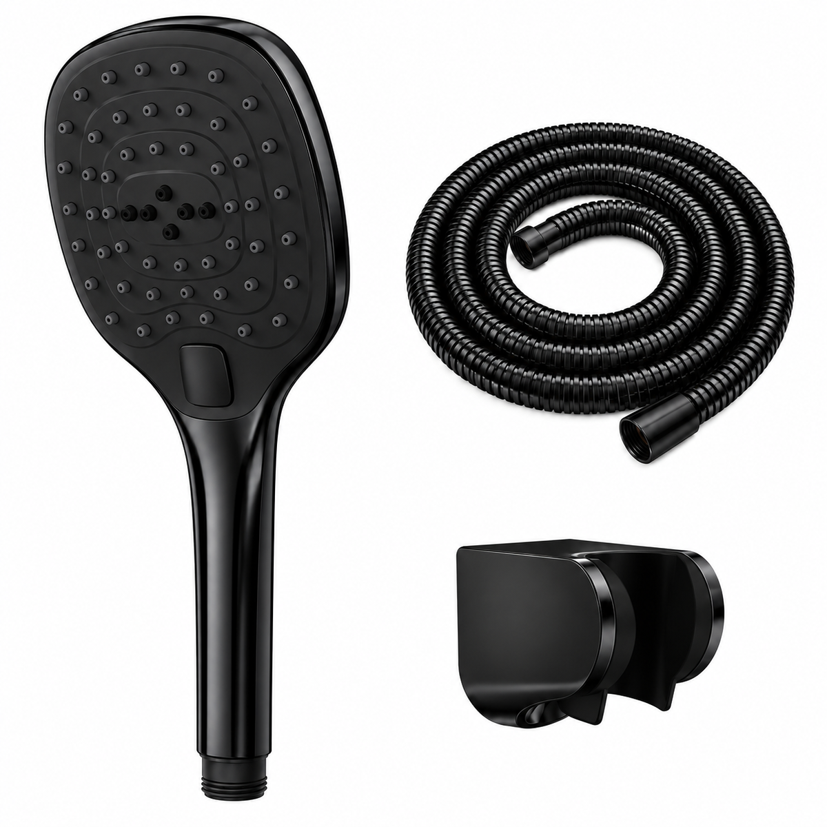 Chrome Hand Shower Set | Multi Function Shower Mode