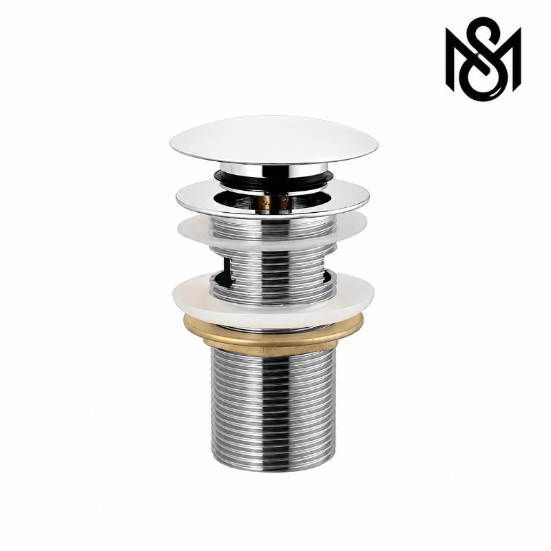 Premium Universal Pop-Up basin waste drain for bathroom wash basin with durable threaded metal body