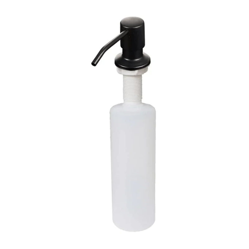Polished  countertop liquid soap dispenser pump with long spout for bathroom and kitchen sink